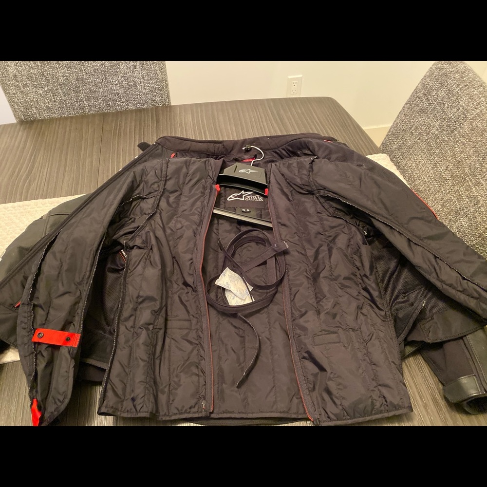 Women’s Alpinestars Motorcycle leather jacket